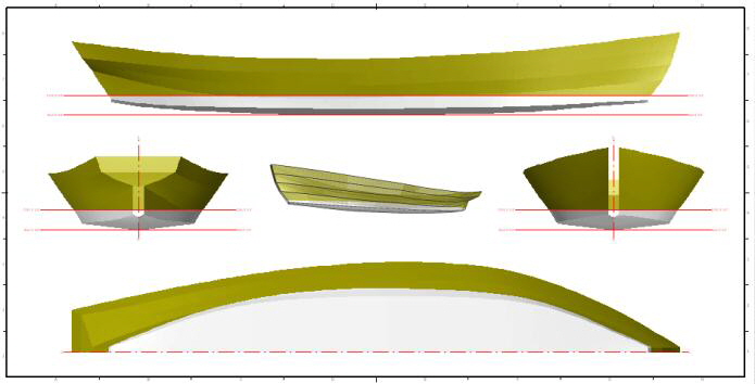 Gandelow_15-foot_Delftship-model-Lines-Plan