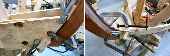 Gandelow_15-foot_Garboard-hood-clamps