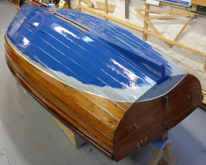 Swan-Tideway-Underside-painting-blue-Hammerite-topcoat